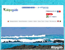 Tablet Screenshot of galapaguide.com